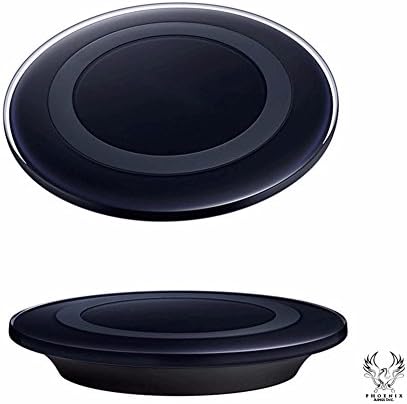 Qi Wireless Charger, Portable Qi Wireless Charging Pad for iPhone X / 8/8 Plus, Samsung Galaxy S8, S8 Plus, S7/S7 Edge, S6/S6 Edge, Note 8/Note 5, All Qi Devices, Regular Speed
