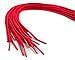OrthoStep Round Athletic Red 54 inch Shoelaces 2 Pair Pack