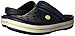 Crocs Unisex Crocband Clog, Navy/Citrus, 7 US Men / 9 US Women
