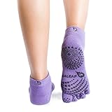 Baleaf Yoga Full Toe Sock Color Purple