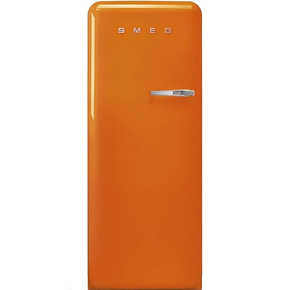 Smeg FAB28LOR3 - Nevera combi (Independiente, Naranja, Izquierda ...