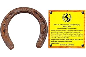 Billion Deals Authentic Certified Used Horseshoe - Good Luck Charm - Rustic - Lucky Gift Feng Shui