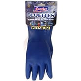 Bluettes Knit Rubber Glove