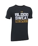 Under Armour Big Boys' UA x Project Rock Blood Sweat Respect T-Shirt