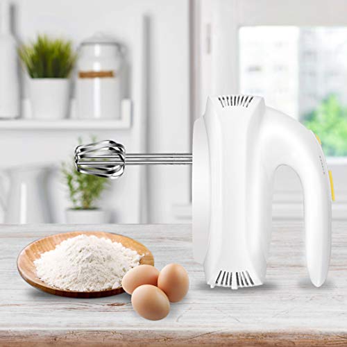 5 Speeds Hand Mixer Electric, 2020 Upgrade Multispeed Handheld Mixer