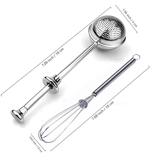 Powdered Sugar Shaker Duster With Lid Sugar Flour Sifter for Baking