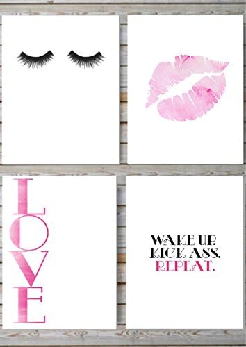Makeup Print, Wall Decor, Home Decor, Wall Art, Minimalist Poster, Fashion Print, Glamour, Beauty Print, Makeup Poster, Wall Art Print