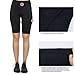 4ucycling Women's Cycling Spinning Padded Shorts Black UPF 50+ S
