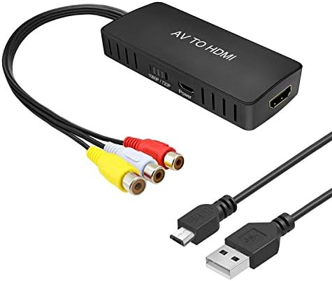 AV to HDMI Converter Composite to HDMI Adapter