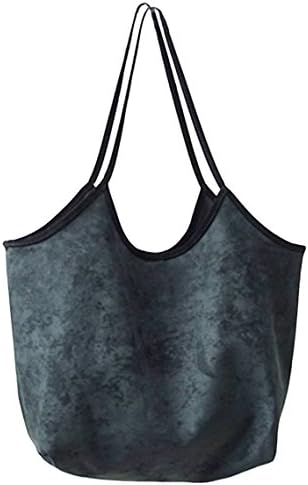 Ichic BoutiqueSoft Suede Handbag for Womens Lightweight Shoulder Bags Tote Hobo Purse