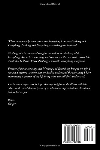 Nothing And Everything A Collection Of Poems About Depression Amazon De Mcgee Ginger Michelle Fremdsprachige Bucher amazon de