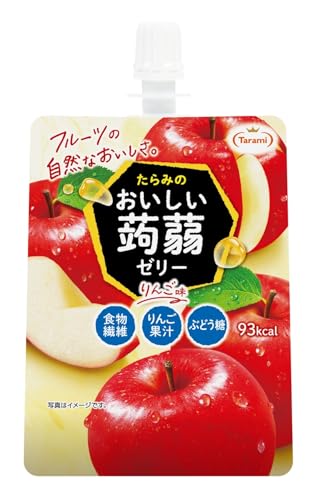たらみ おいしい蒟蒻ゼリー りんご味 150g×6個