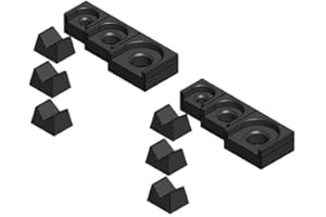 3D Tool Trays MagAttach Ratchet Organizer Kit (3 Piece Set (2-Pack), Black/Black)