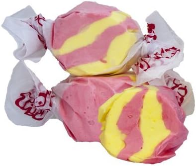 Taffy TownGourmet Strawberry and Banana Salt Water Taffy, 5 Lb Bag