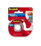 Scotch Brand 109 Poster Tape, 0.75 x 150 in, Clear
