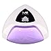 MelodySusie Eos Pro12W UV/LED Nail Lamp - Smart Nail Dryer, Cures All Major Gel Nail Polish Brands, White