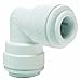 Ideal H2O JG Quick Connect Fitting - Elbow - 1/4 in - White (10/Bag)