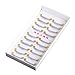 10 Pairs Makeup Natural Lower Bottom Black False Eyelashes Clear Band