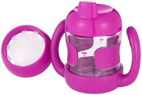 2 x OXO tot Sippy Cup Set with Training Lid , Pink 7 oz