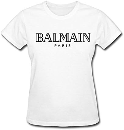 Wimoon Balmain Women's White Cotton T-Shirt