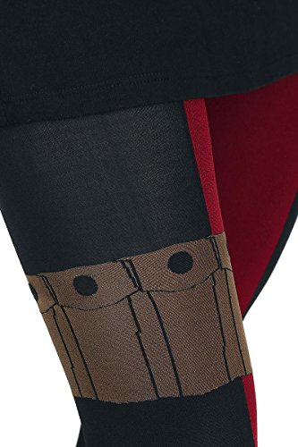 Marvel Comics Deadpool Suit Up Costume Sheer Tights - Image 7