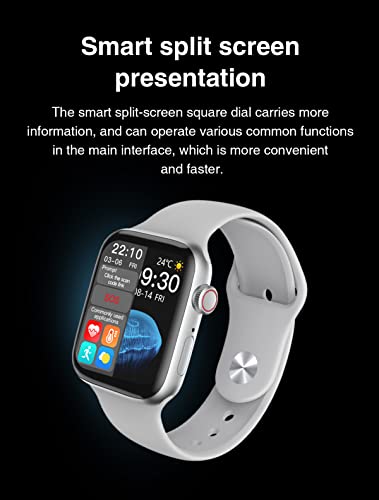 X22PRO Smart Watch,Fitness Tracker 1.75" Touch Screen Compatible with ...