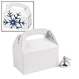 Miniature White Treat Boxes (Pkg 24)