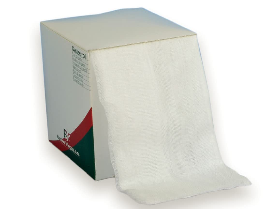 Bastos Viegas 59412 Rolls Gauze, Cotton, 80 cm x 10 m