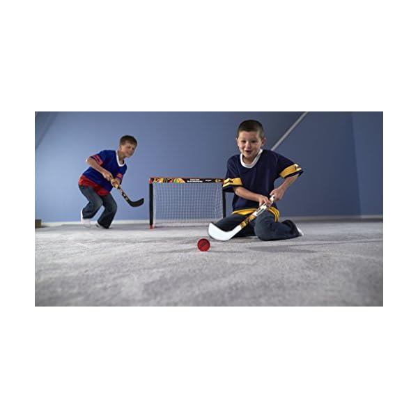 Franklin Sports NHL Mini Hockey Sets Knee Hockey Goal, Ball, & 2