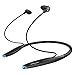 ZEALOT H7 Wireless Bluetooth Headphones with Neckband, Noise Cancelling Mic, Tangle Free Cable, 3 Sizes of Sweatproof Magnetic Earbuds, Mesh Bag, Black