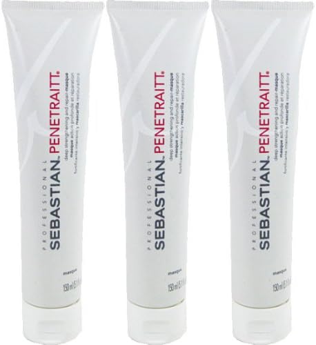 Sebastian Penetraitt Deep Strengthening and Repair-Masque - 150ml/5.1oz 3-Pack