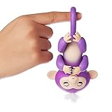 Fingerlings - Interactive Baby Monkey - Mia (Purple with White Hair)
