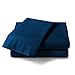 Zen Luxury 1500 Series Bed Sheets - Eco-Friendly and Wrinkle Resistant Rayon Derived from - 4-Piece - Full - Navy Blue