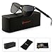 SUNGAIT Polarized Wayfarer Sunglasses for Men Women - Classic Full Metal Frame Style