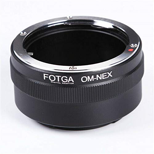 FOTGA FTAB055 Lens Adapter for Olympus OM Lens to Sony E Mount Mirrorless Camera NEX7 NEX-F3 A6000 A6100 A6500 A6600 A5000 A3500 A3000 Alpha A7 A7R A7S II III IV A9