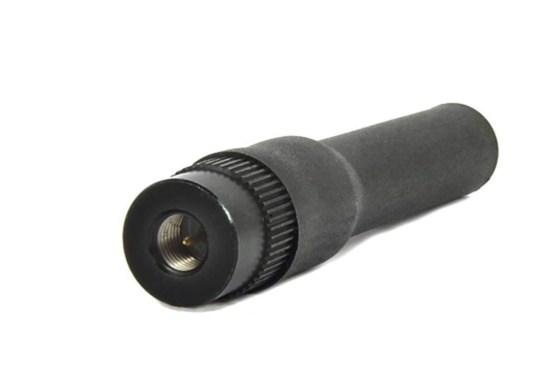 Jetfon DB-RUB 10M Portable Dual Band Antenna for Walkie with SMA Male Connector, 10 W, 7 cm, Black