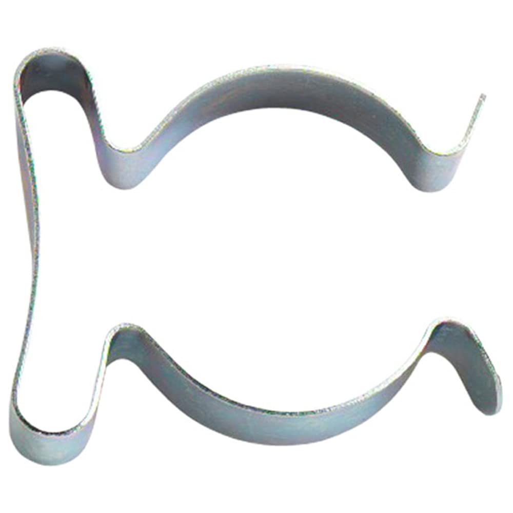 Merriway BH05863 (25 Pcs) Tool Storage Clip Spring Steel Bright Zinc Plated, 32mm (1.1/4 inch) - Pack of 25 Pieces