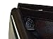 Mens Leather Extra Capacity RFID Blocking 2 Fold Wallet Two Cash Pockets Attached Flip ID Window And Gift Box (Black)