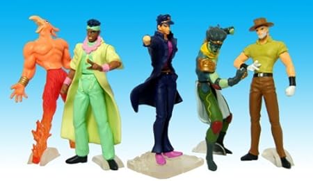 Amazon ガチャポンhgシリーズ ジョジョの奇妙な冒険 全5種セット カプセル玩具 おもちゃ