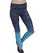 Homma Stretch Moisture Whicking Women's Ombre Yoga Pants Running Workout Leggings
