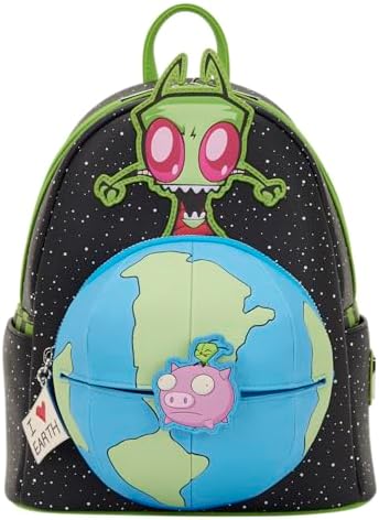 Amazon.com | Concept One Invader Zim Mini Backpack, GIR and Pig