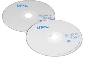 FENTERXY 25PCS 215MIN 8X DVD+R DL 8.5GB Blank Disc DVD Disk for Data & Video