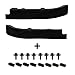 C5 Corvette Front Lower Spoiler Air Dam Left and Right Sides with Mount Hardware Fits: All 97 Through 04 Corvettes