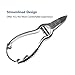 IBEET Nail Clippers Set Fingernail and Toenail Clipper Cutter Set, Sturdy Stainless Steel Water Resistant Nail Clipper