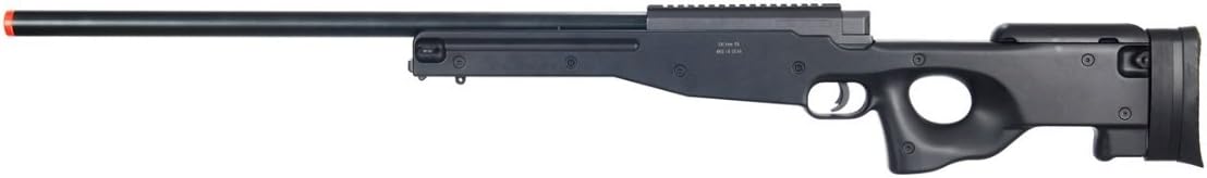Amazon Com Well Mb01 Airsoft Sniper Rifle Black Sports Outdoors