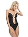 Shymay Women Backless Shapewear Bodysuit Plunge Backless Body Shaper Bra Seamless Thong Low Back Shapewear for Backless Dress (Black, 34B/C)