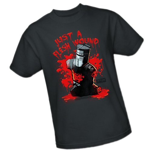 Just A Flesh Wound -- Monty Python And The Holy Grail Adult T-Shirt, XXX-Large