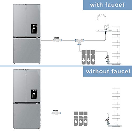 Bevilt Strainers for Water Lines, Fridge/Ice Maker Installation Kit