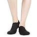 Hestya Upgraded Water Skin Shoes Aerobics Shoes Sole Barefoot Shoes Aqua Socks for Beach Swim Surf Yoga Exercise (L, 1 Pair, Black)