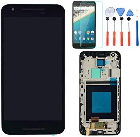 WIXI LCD Display Touch Digitizer Screen Replacement with Frame for LG Google Nexus 5X H791 H790 with Device Opening Tools